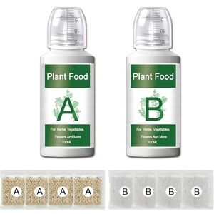 Hydroponic Plant Food Kit with Nutrients